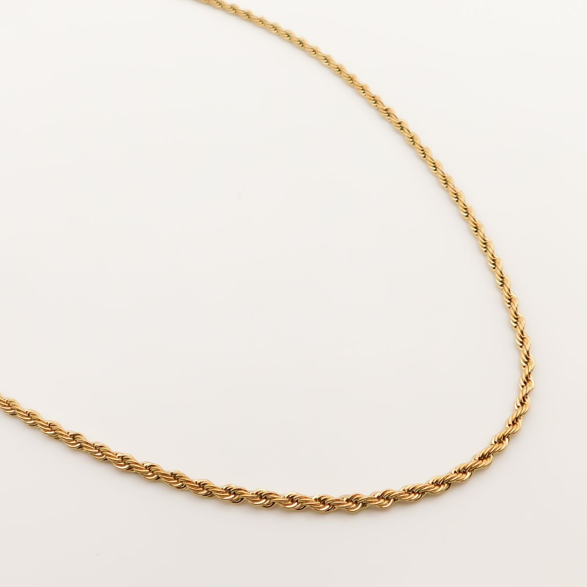 Flash Sale Rope Chain Necklace Gold Orli Jewellery