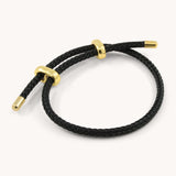 Capri Friendship Bracelet,  Black