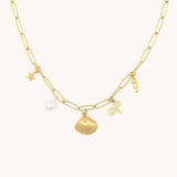 Charm Builder™ Paperclip Chain Necklace, Gold