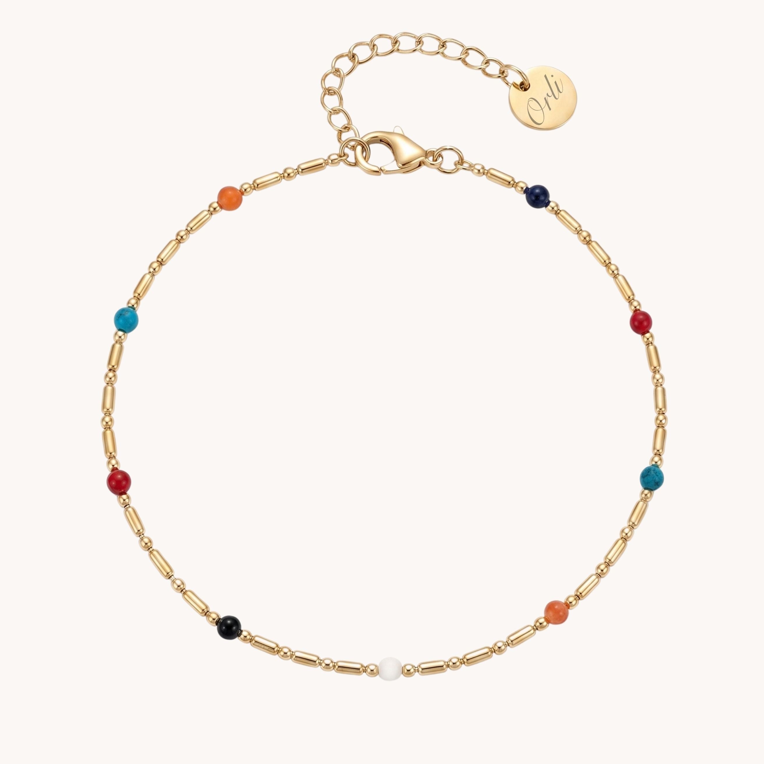 Santorini Anklet in Gold