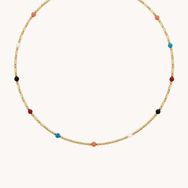 Santorini Necklace in Gold