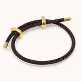 Capri Friendship Bracelet, Mocha