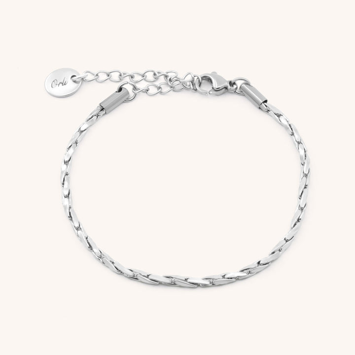 Hallie Twisted Boston Chain Bracelet