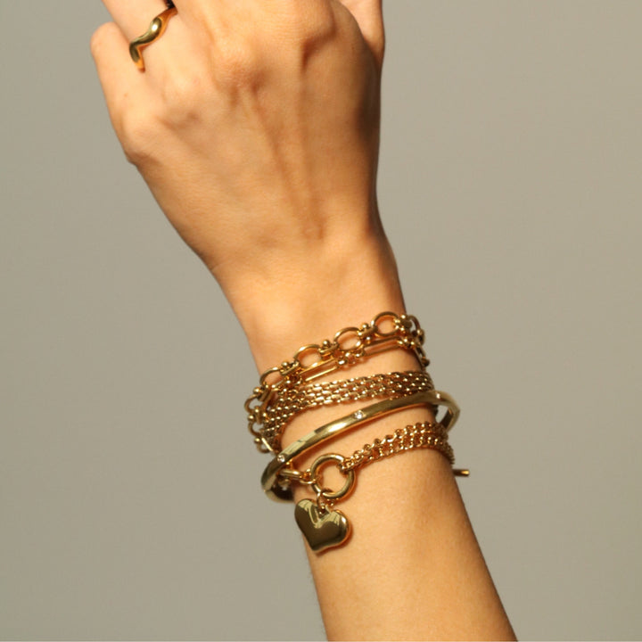 Luxe Mesh Bracelet, Gold
