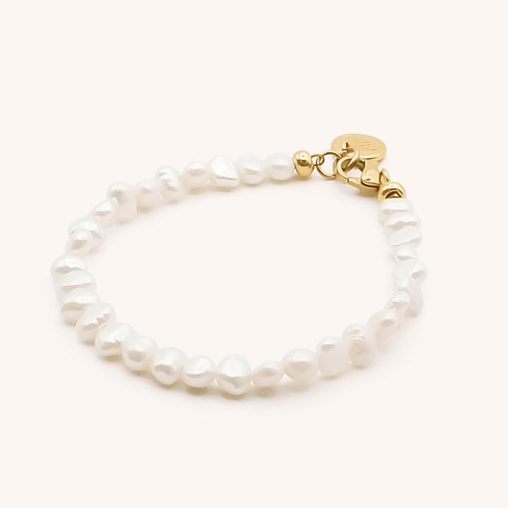 Seed Pearl Bracelet, Gold