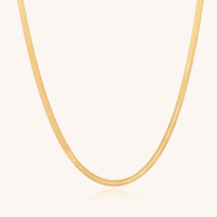 Dillion Snake Chain Necklace, Gold