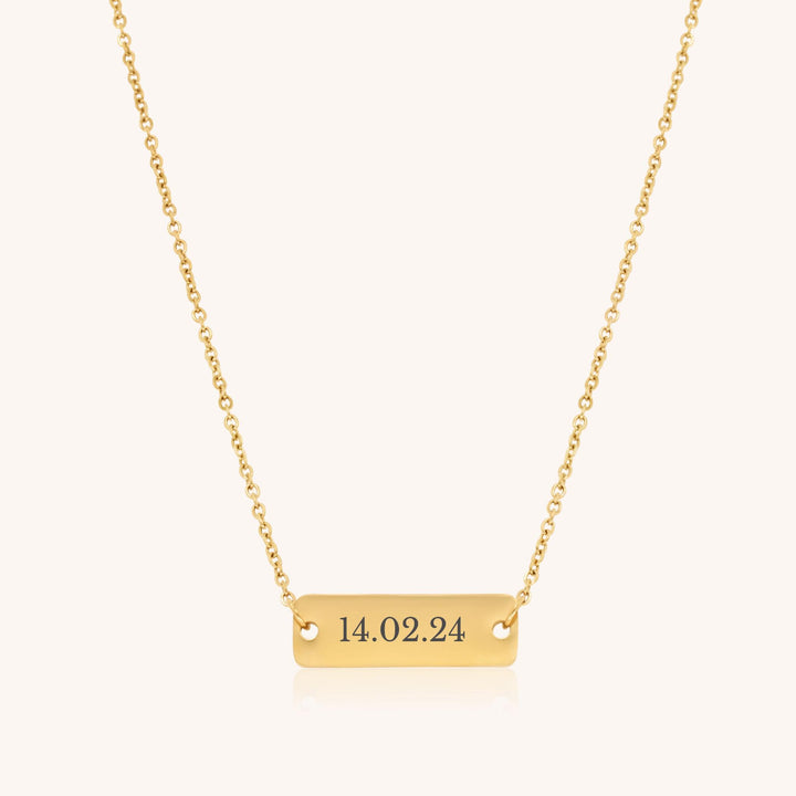 Scarlett Personalised Fine Necklace, Gold