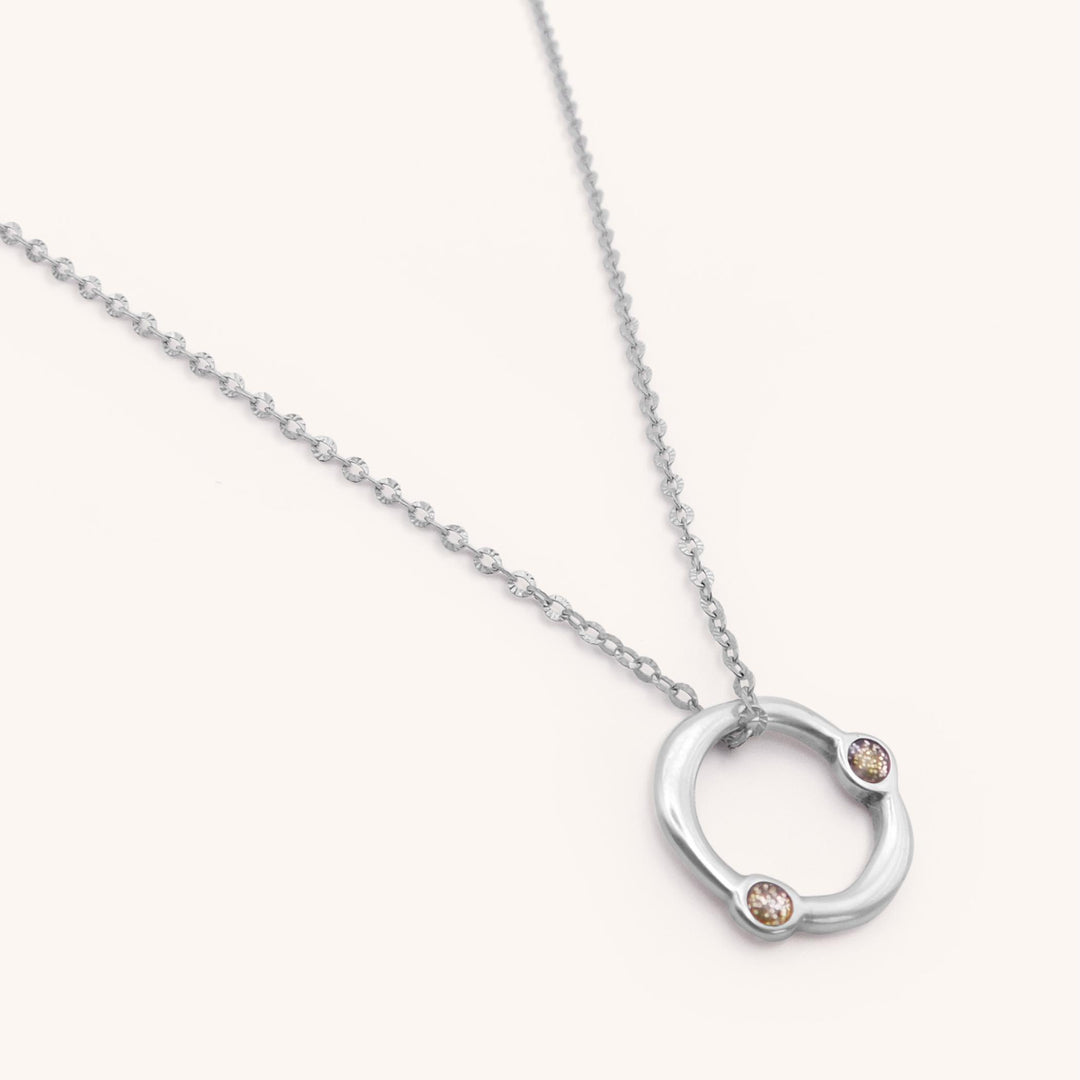 Cerys Enamel Ring Necklace