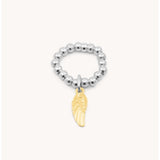Angel Wing Beads Ring