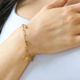 Charm Builder™ Paperclip Chain Bracelet, Gold