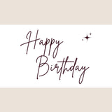 Gift message