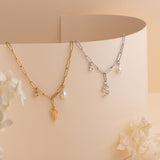 Charm Builder™ Paperclip Chain Necklace, Gold