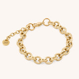 Charm Builder™ Chunky Oval Chain Bracelet, Gold