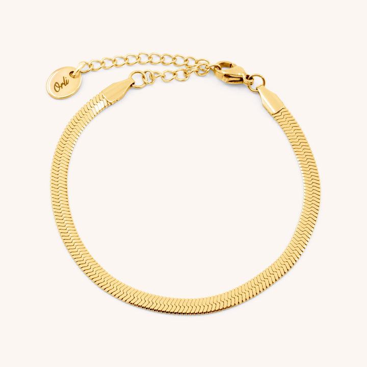 Dillion Snake Chain Bracelet, Gold