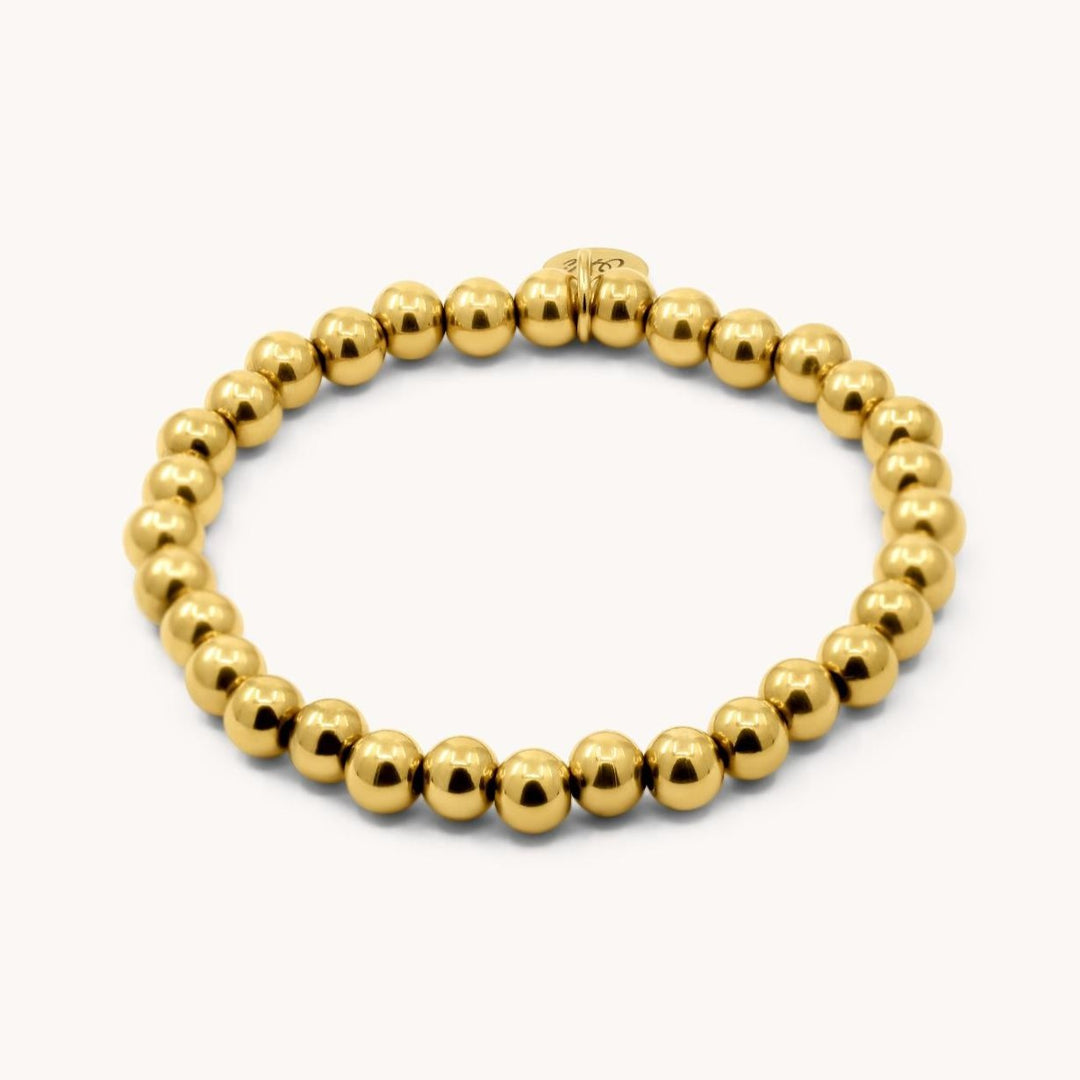 Essential Chunky Beads Bracelet, Gold