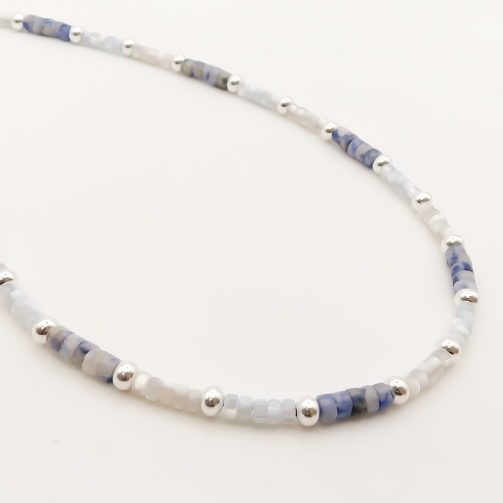 Aruba Necklace, Blue