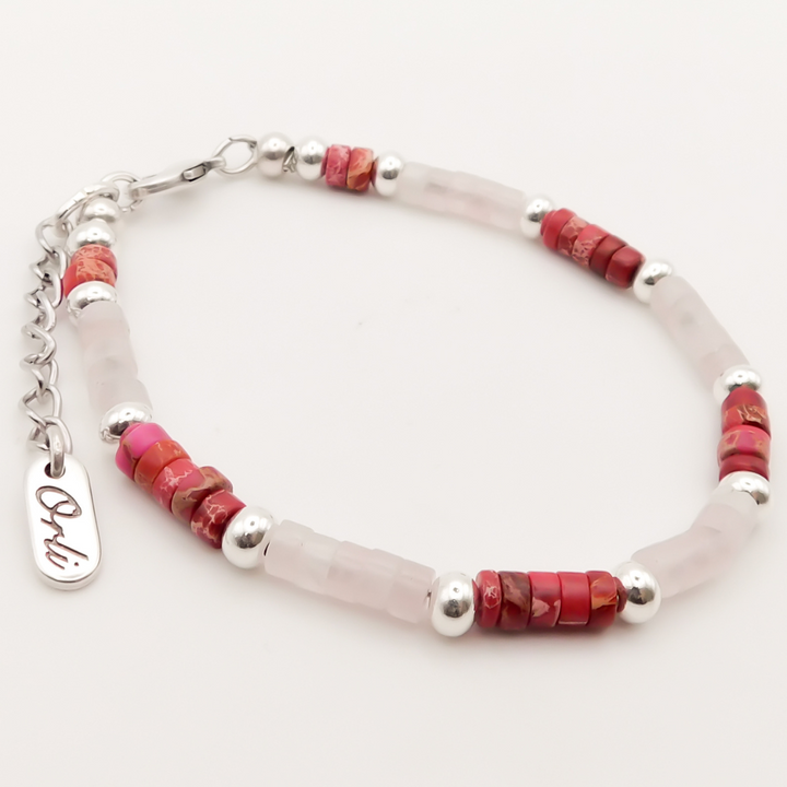 Aruba Bracelet, Red/Pink