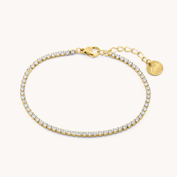Tennis Bracelet in Gold