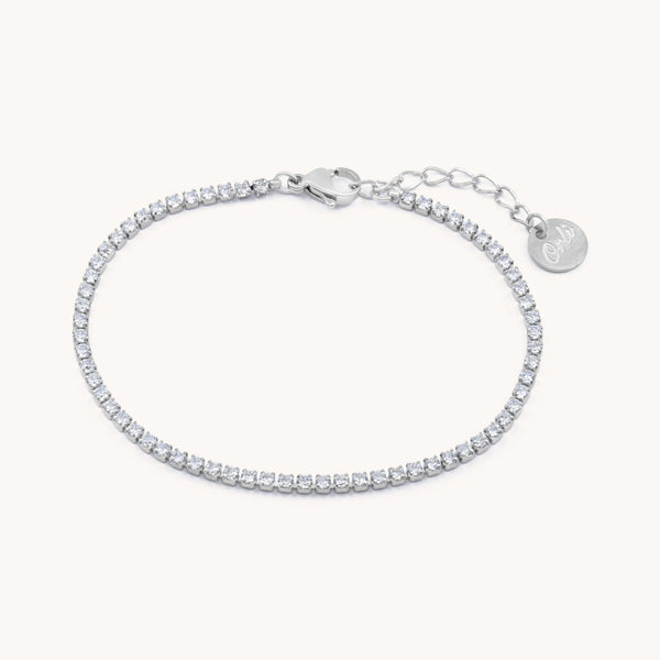 Tennis Bracelet in Silver