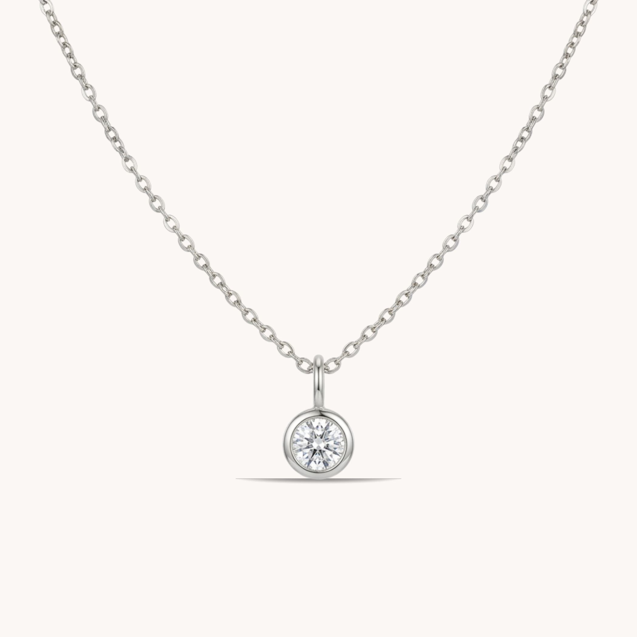 birthstone-solitaire-pendant-necklace-in-silver