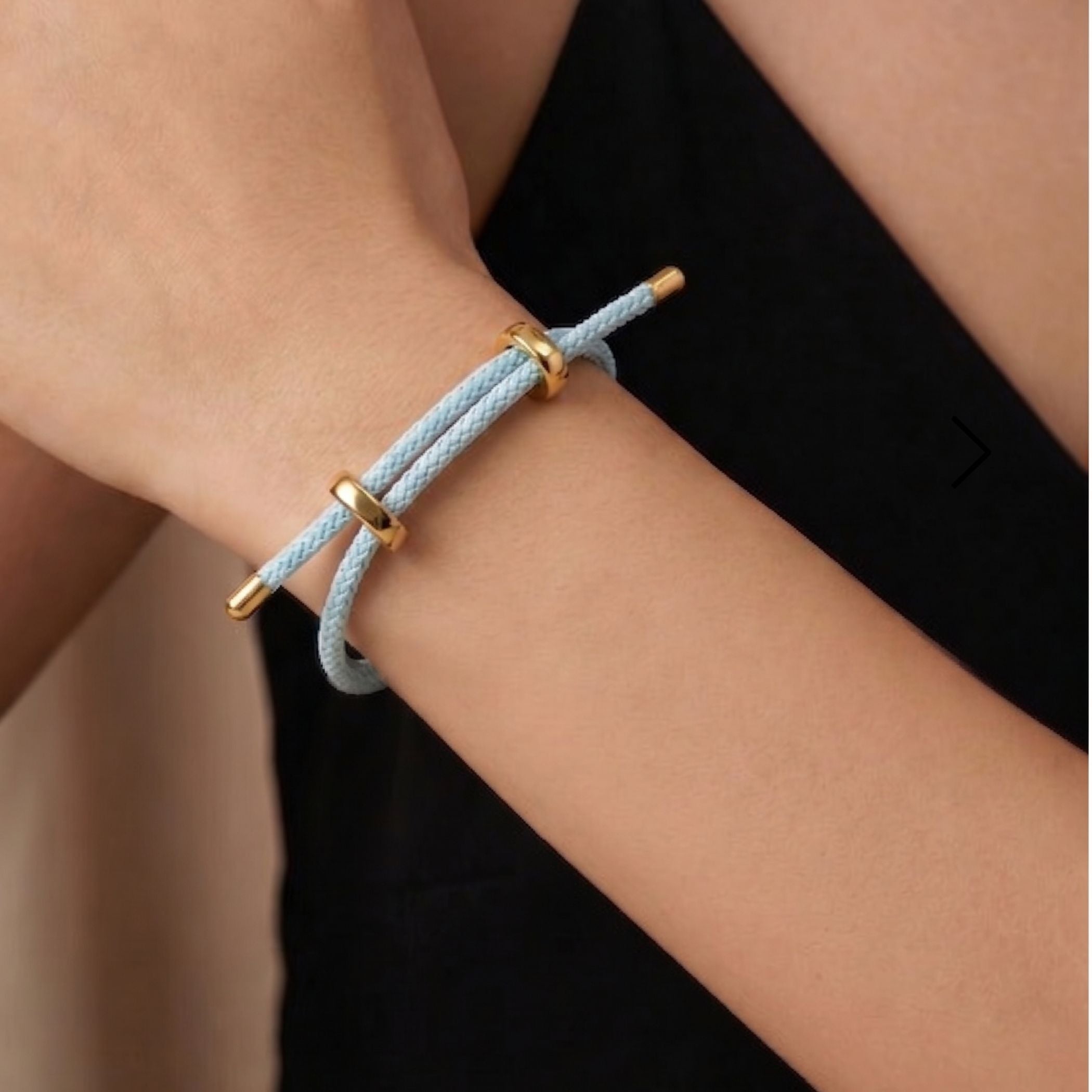 Capri Friendship Bracelet,  Sky Blue