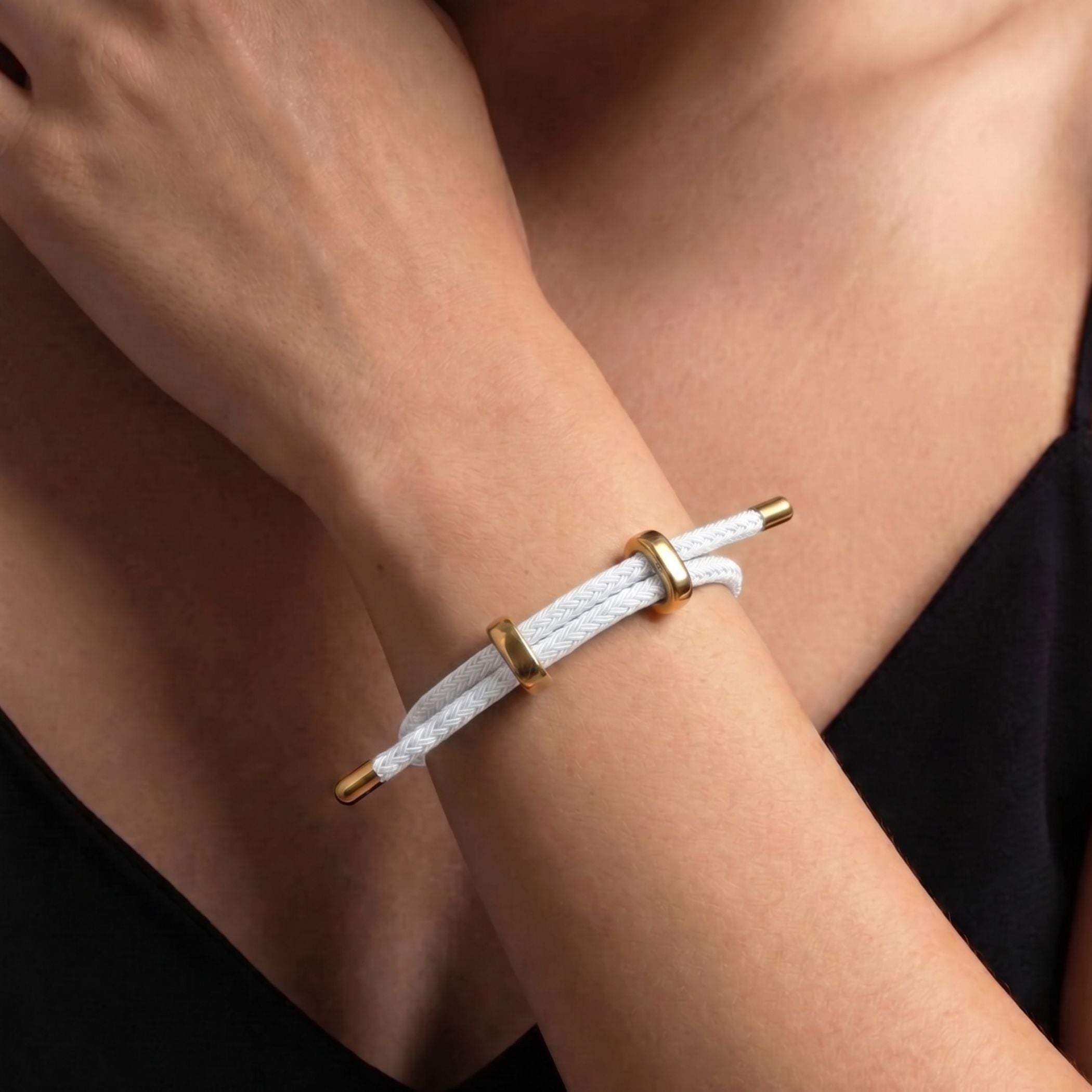 Capri Friendship Bracelet, White
