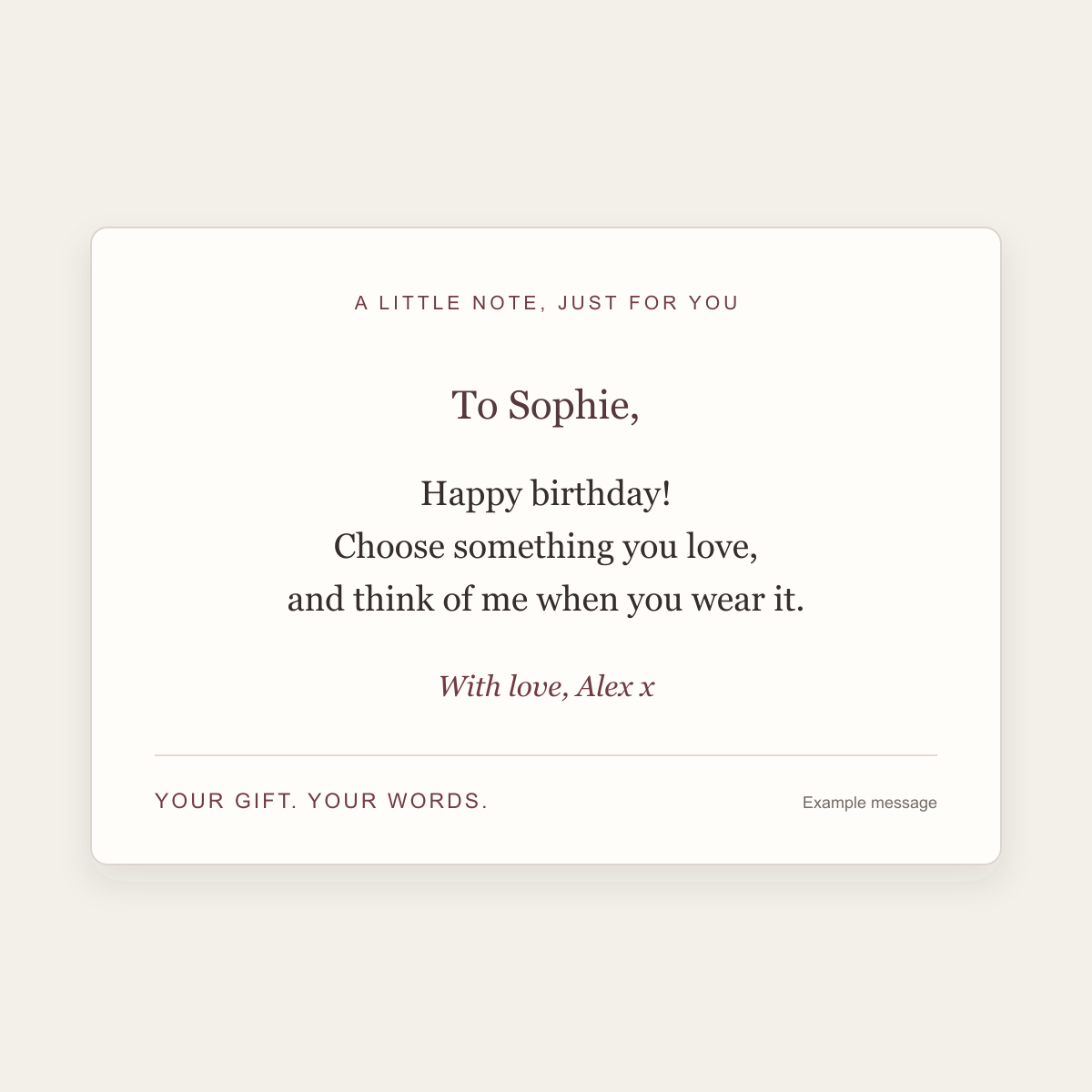 E-Gift Card
